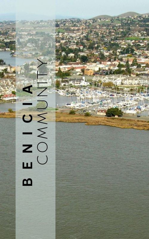 Benicia community page features census data, school information, housing statistics and events and happenings locally for the city of Benicia